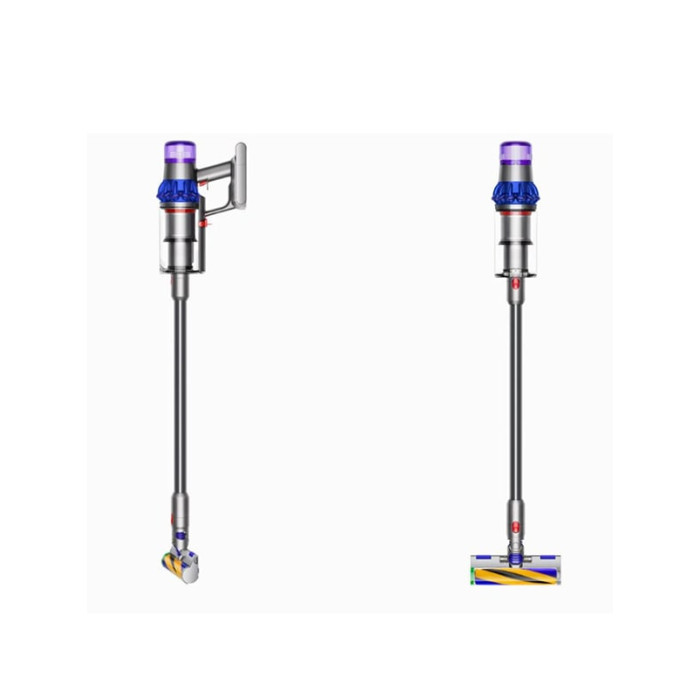Пилосос Dyson V15 Detect Fluffy 2023 SV47, Blue/Nickel (2023)