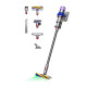 Пилосос Dyson V15 Detect Fluffy 2023 SV47, Blue/Nickel (2023)