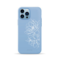 Чохол для iPhone 13 Pro Max - Pump Silicone Minimalistic, Floral