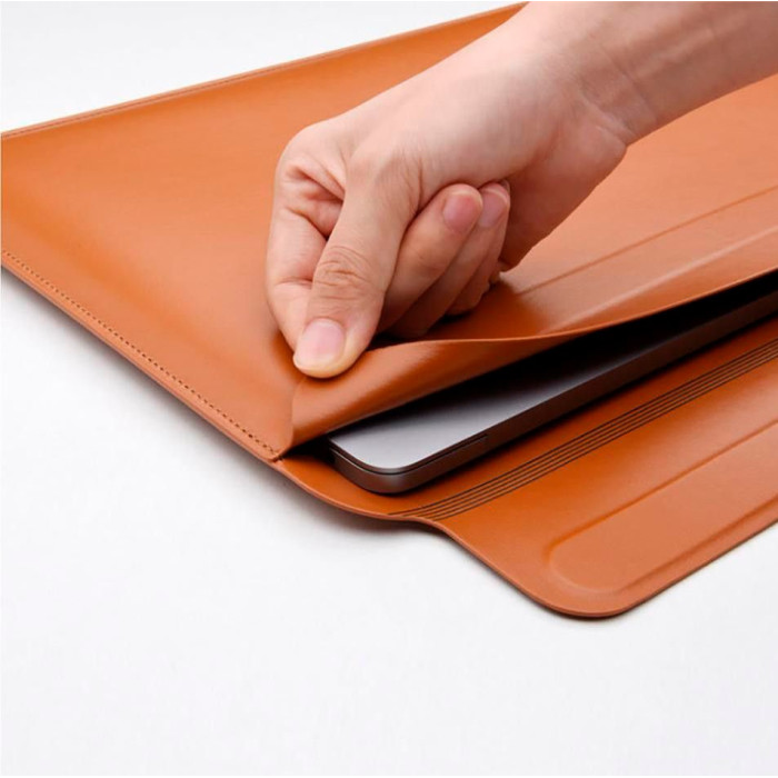 Чохол-конверт для Macbook Pro 14 (2021-2025) - WIWU Skin Pro II Series, Brown