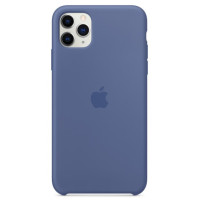 Чохол для iPhone 11 Pro Max - Silicone, Linen Blue (HC)