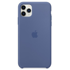 Чохол для iPhone 11 Pro Max - Silicone, Linen Blue (HC)