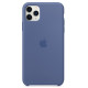 Чохол для iPhone 11 Pro Max - Silicone, Linen Blue (HC)