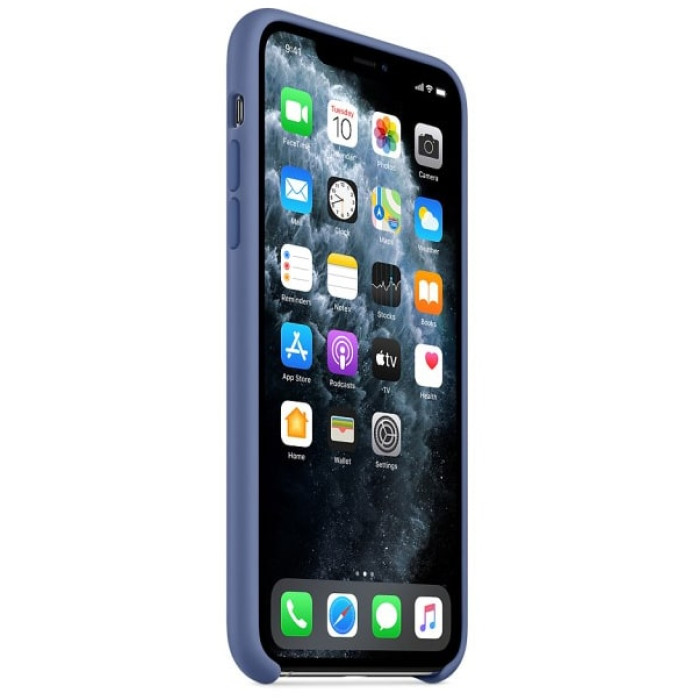 Чохол для iPhone 11 Pro Max - Silicone, Linen Blue (HC)