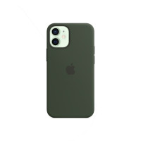 Чохол для iPhone 12 Mini - Silicone Case Magsafe, Cyprus Green (HC)