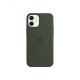 Чохол для iPhone 12 Mini - Silicone Case Magsafe, Cyprus Green (HC)