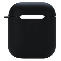 Чохол для Apple AirPods 2 - COTEetCI TPU Pods with carbine, Black