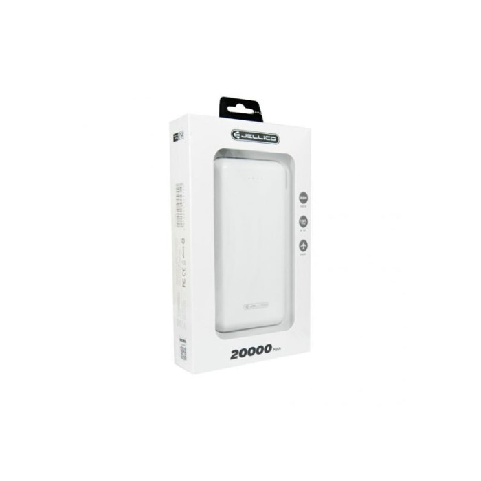 Додатковий аккумулятор Jellico 20000MAh RM-200 White
