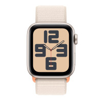 Apple Watch SE (2Gen) 44mm Starlight, Starlight Sport Loop, (2023) LTE