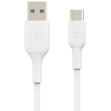 Кабель USB to USB-C - Belkin, Silicone 12W 1m, White