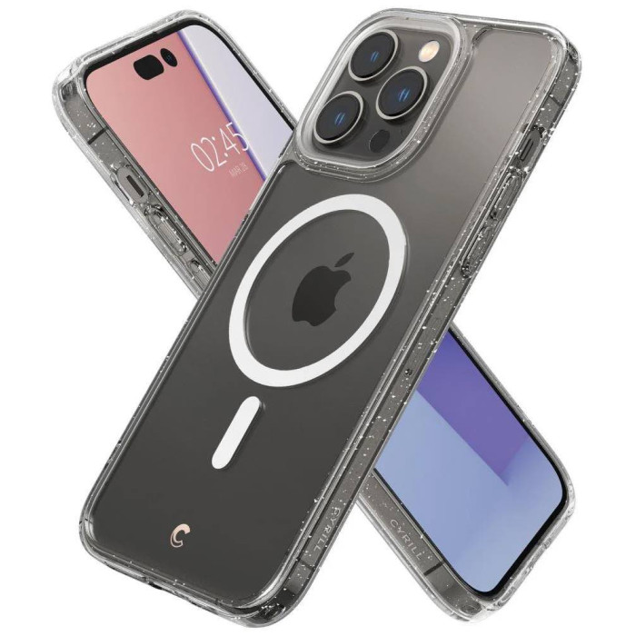 Чохол для iPhone 14 Pro Max - Spigen Crystal Pack MagSafe, Crystal Clear