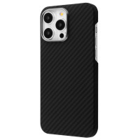 Чохол для iPhone 14 Pro Max - Proove Carbon Slim Ring MagSafe, Black