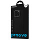 Чохол для iPhone 14 Pro Max - Proove Carbon Slim Ring MagSafe, Black