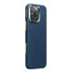 Чохол для iPhone 16 Pro Max - Pitaka Monogram Tactile Woven MagSafe, Dark Blue