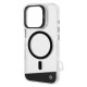 Чохол для iPhone 16 Pro - Kajsa Aluminium Shield Ring MagSafe, Gun Metal