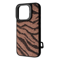Чохол для iPhone 16 Pro - Kajsa Glamorus Collection Ring MagSafe, Bronze