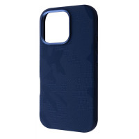 Чохол для iPhone 16 Pro - WAVE Khaki Ring MagSafe, Blue