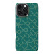 Чохол для iPhone 16 Pro Max - Pitaka Monogram Tactile Woven MagSafe, Dark Green