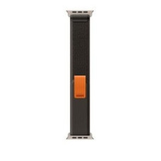 Ремінець для Apple Watch - 42/44/45/46/49mm, Trail Loop Band, Grey / Orange (HC)