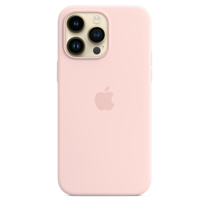 Чохол для iPhone 14 Pro - Silicone MagSafe, Chalk Pink (HC)