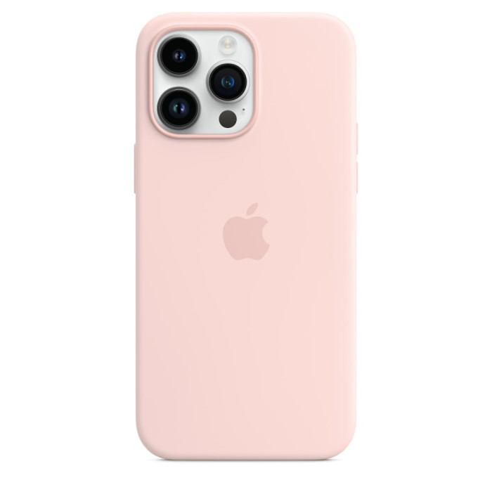 Чохол для iPhone 14 Pro - Silicone MagSafe, Chalk Pink (HC)