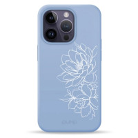 Чохол для iPhone 14 Pro Max - Pump Silicone Minimalistic MagSafe, Floral