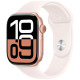 Apple Watch S10 42mm Rose Gold, Light Blush Sport Band (S/M)