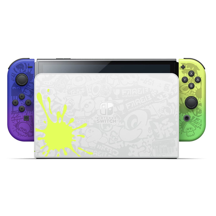 Портативна ігрова приставка - Nintendo Switch OLED Splatoon 3 Edition