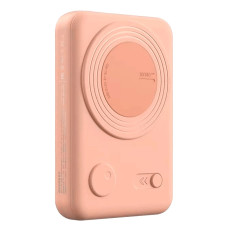 Додатковий аккумулятор Blueo 10000mAh Wireless with Stand Pink