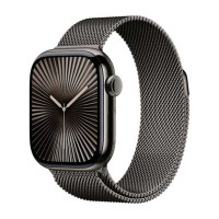 Apple Watch S10 46mm Slate Titanium, Slate Milanese Loop (M/L), LTE