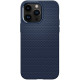 Чохол для iPhone 14 Pro Max - Spigen Liquid Air, Navy Blue