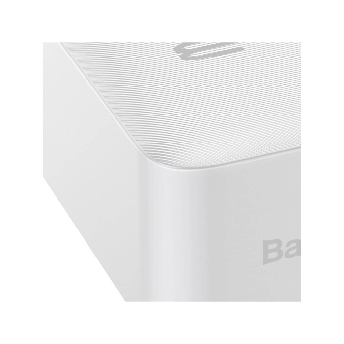 Додатковий аккумулятор Baseus 30000mAh Bipow 15W White