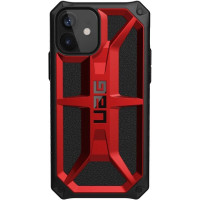 Чохол для iPhone 12/12 Pro - UAG Monarch Crimson, Black / Red