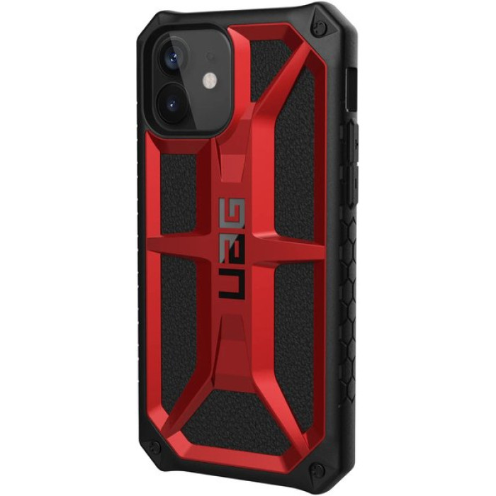 Чохол для iPhone 12/12 Pro - UAG Monarch Crimson, Black / Red