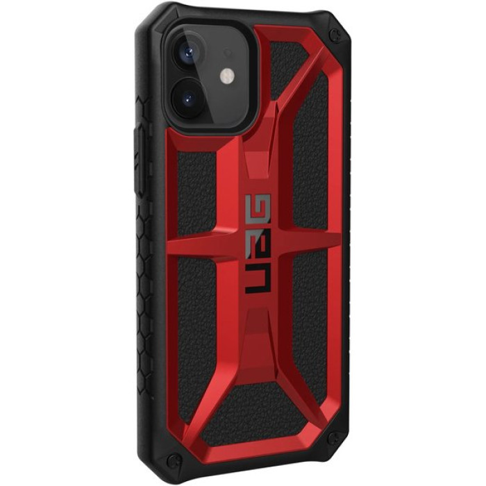 Чохол для iPhone 12/12 Pro - UAG Monarch Crimson, Black / Red