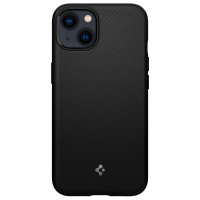 Чохол для iPhone 14 - Spigen Armor Rugged MagSafe, Matte Black