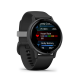 Смарт-годинник Garmin Vivoactive 5 Slate Aluminum Bezel with Black Case and Silicone Band