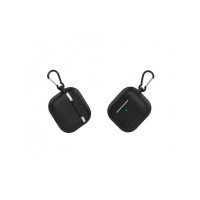 Чохол для Apple AirPods 3 - Devia Naked Silicone with Loophole Series, Black
