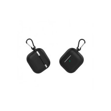 Чохол для Apple AirPods 3 - Devia Naked Silicone with Loophole Series, Black