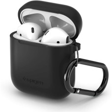 Чохол для Apple AirPods 2 - Spigen Silicone Fit, Black