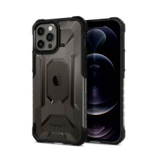 Чохол для iPhone 12 Pro Max - Spigen Nitro Force, Matte Black