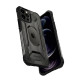 Чохол для iPhone 12 Pro Max - Spigen Nitro Force, Matte Black