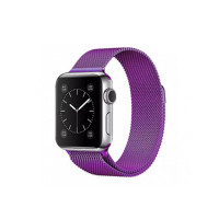 Ремінець для Apple Watch - 42/44/45/46/49mm, Milanese Loop, Violet (HC)