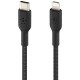 Кабель USB-C to Lightning - Belkin, Braided 2m, Black