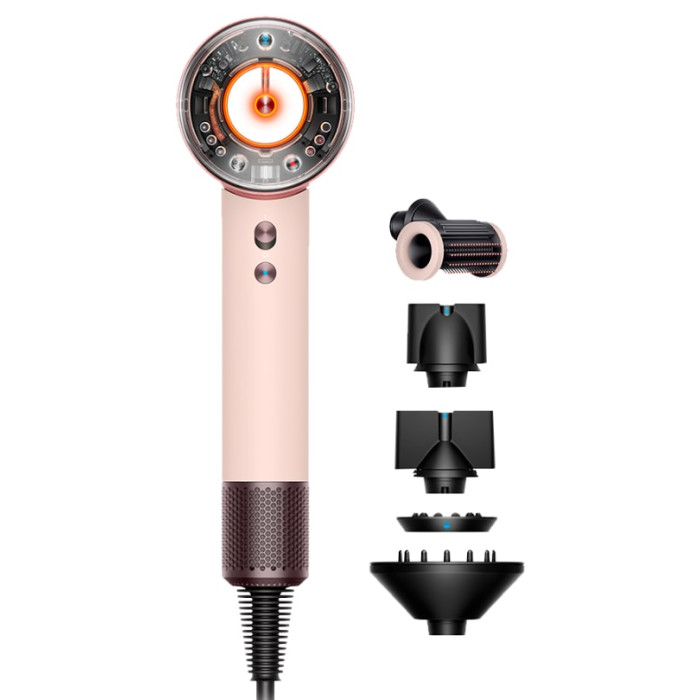 Фен Dyson HD16 Supersonic Nural Curly+Coily Ceramic Pink/Rose Gold