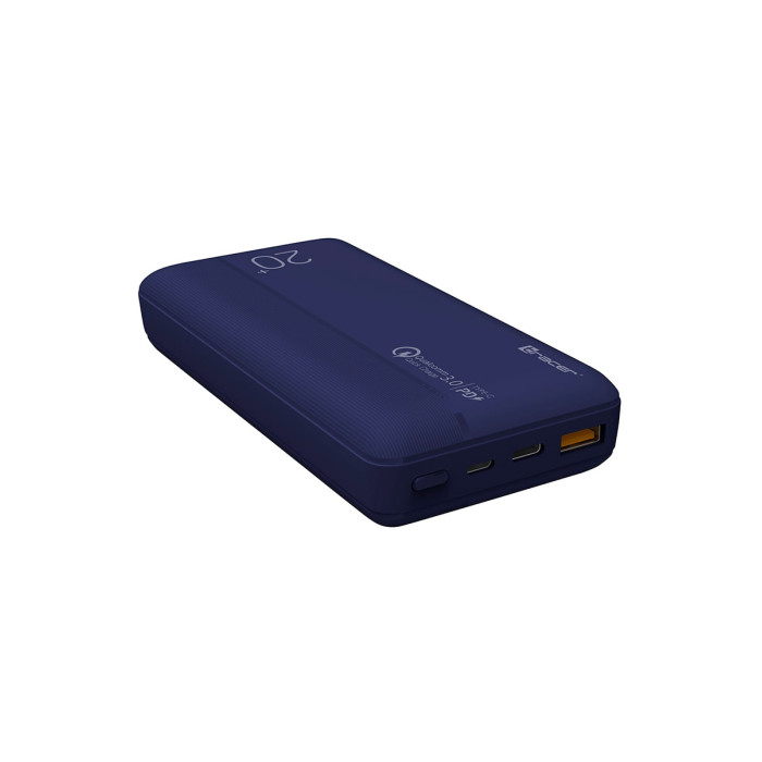 Додатковий аккумулятор Tracer 20000mAh Blue