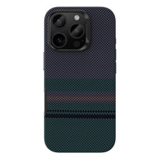 Чохол для iPhone 16 Pro - Benks Armor Pro Kevlar Aurora MagSafe, Black