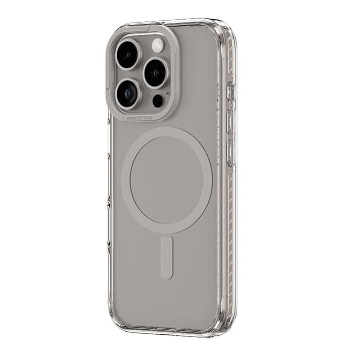 Чохол для iPhone 16 Pro - AmazingThing Titan Pro MagSafe, Grey