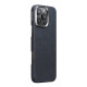 Чохол для iPhone 16 Pro Max - Pitaka Monogram Tactile Woven MagSafe, Black / Blue