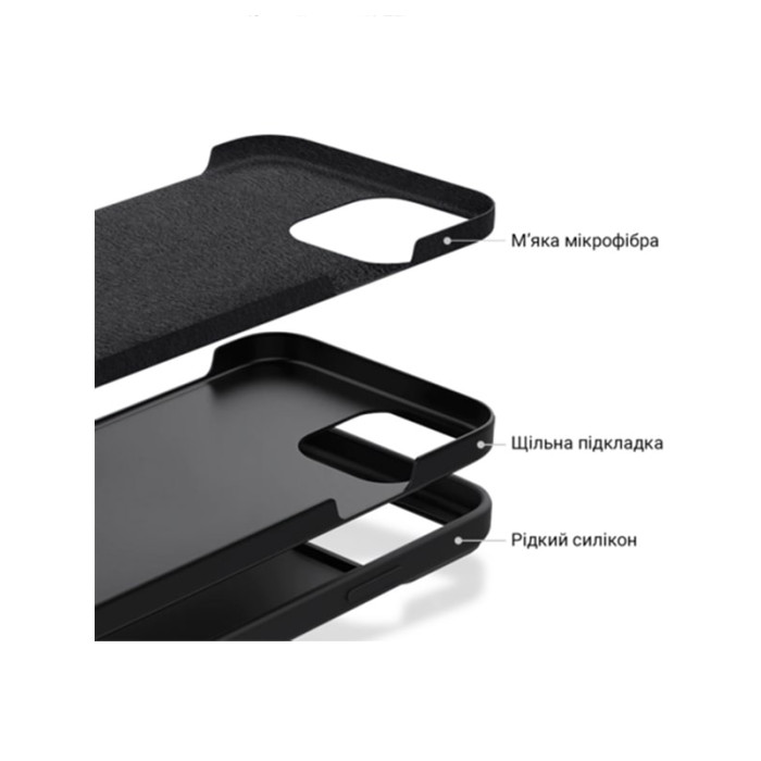 Чохол для iPhone 11 - ArmorStandart Icon Two, Black